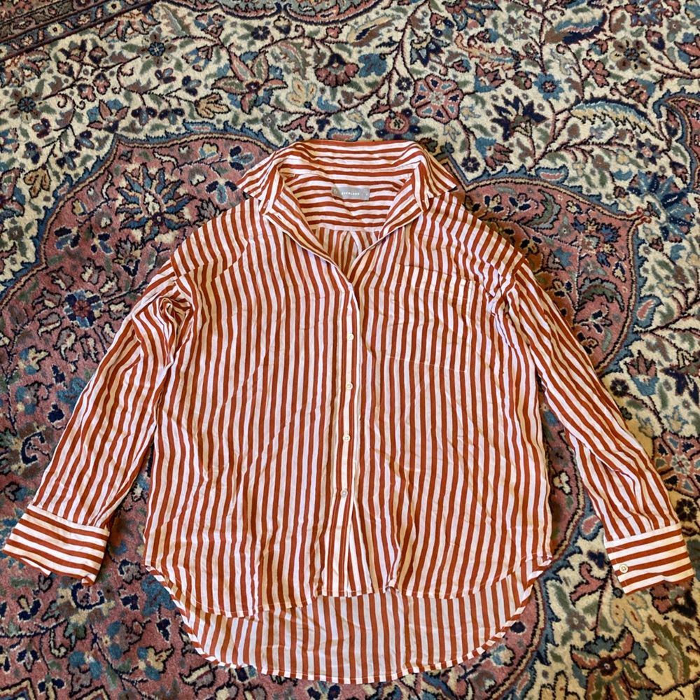 Everlane silk blouse